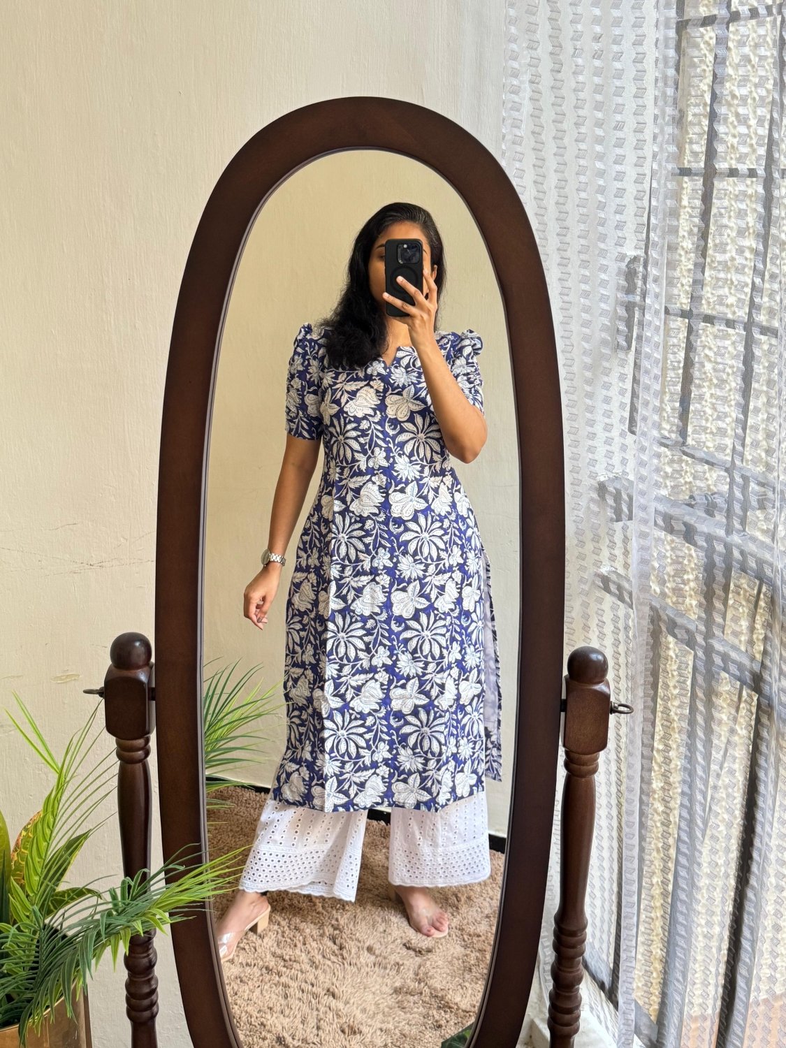 Block print kurti 01 - MADE ON ORDER - Astonish Admire
