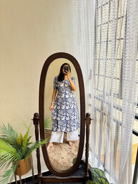 Block print kurti 01 - MADE ON ORDER - Astonish Admire