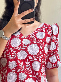 Block print kurti 02 - MADE ON ORDER - Astonish Admire