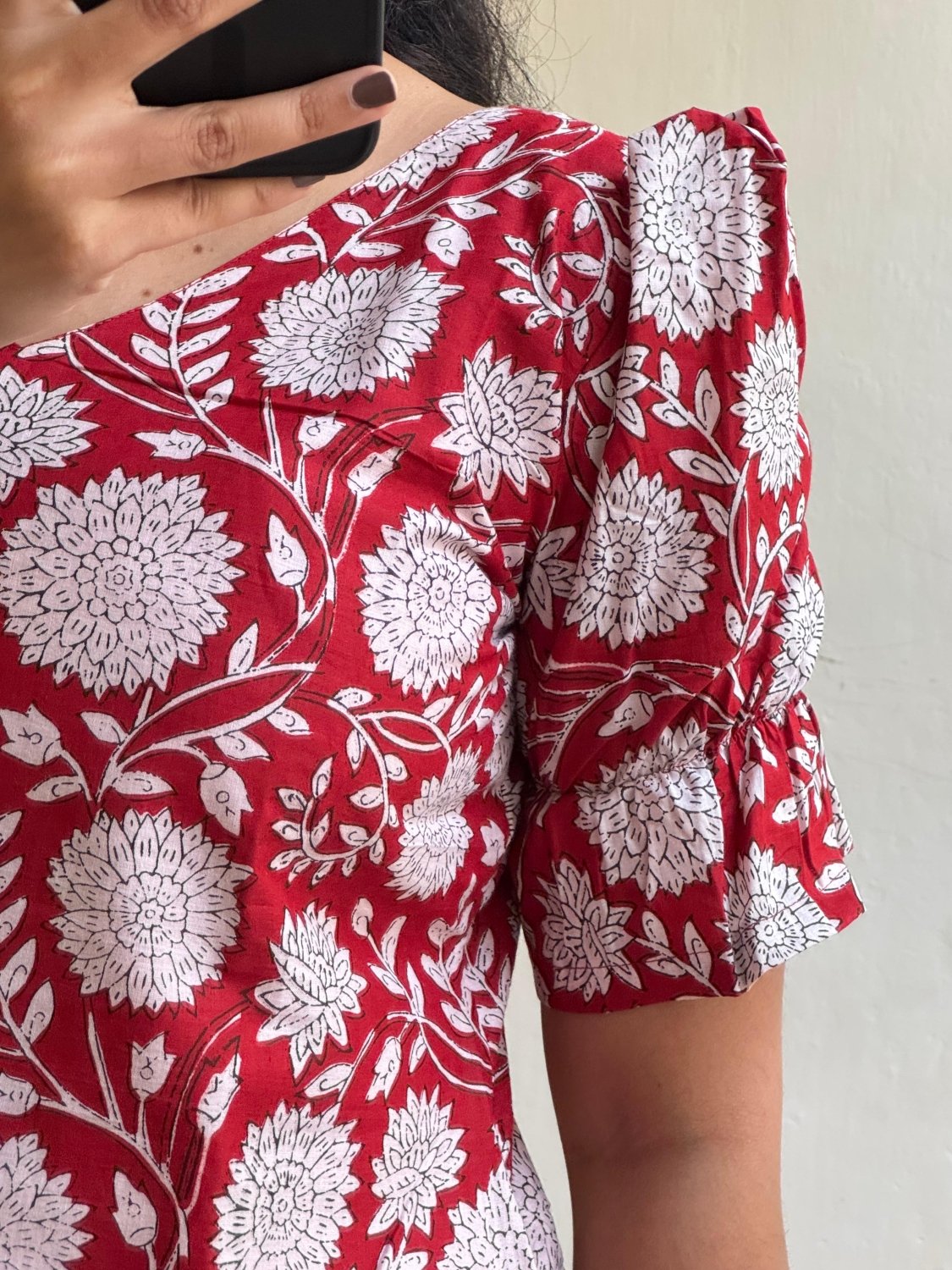 Block print kurti 02 - MADE ON ORDER - Astonish Admire