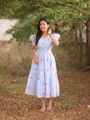 Blue gingham - PREBOOKING - Astonish Admire