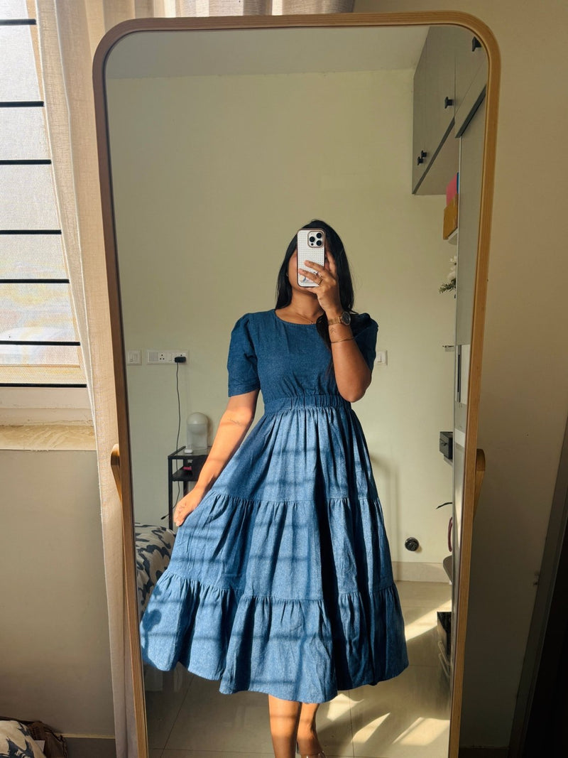 Denim frock - Ready Dispatch - Astonish Admire