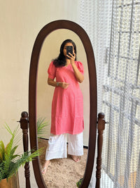 Hakoba Kurti with lining 03 - MADE ON ORDER - Astonish Admire