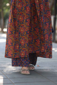Midnight Blossom Anarkali Set - Astonish Admire