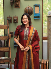 Narayanapet 2 piece set 05 - MADE ON ORDER - Astonish Admire