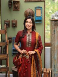 Narayanapet 2 piece set 05 - MADE ON ORDER - Astonish Admire