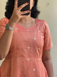 Peachy Raw silk- Ready Dispatch - Astonish Admire