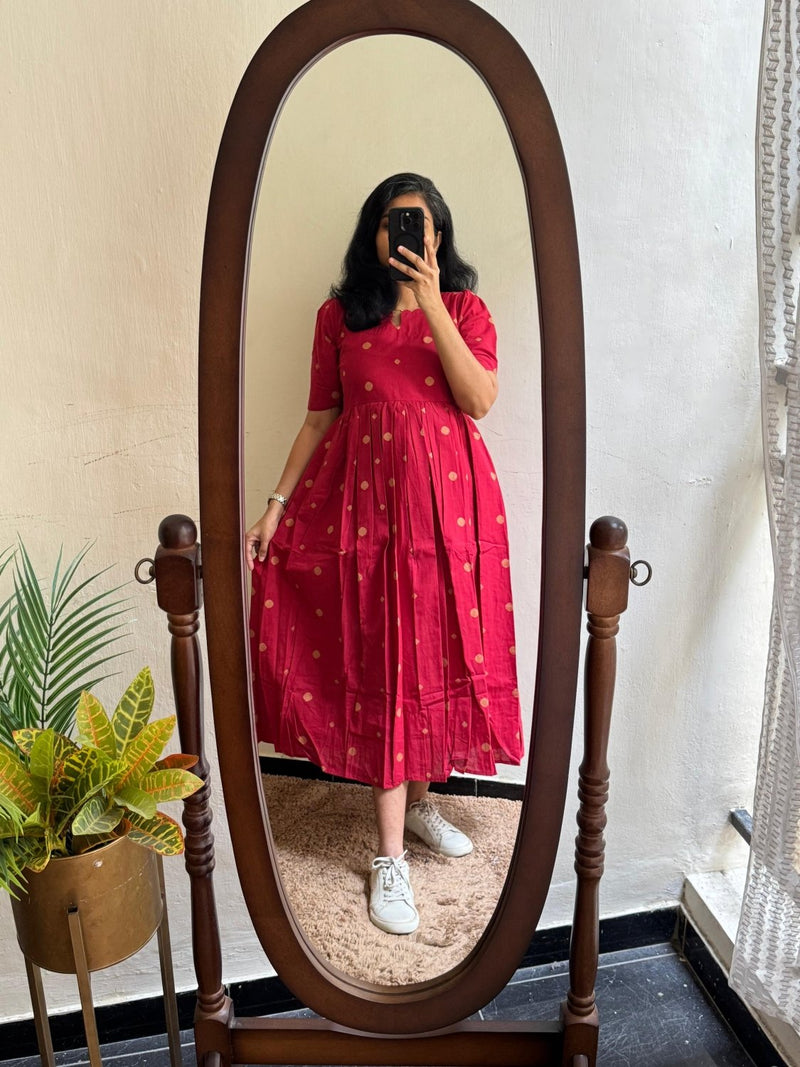 Raktanjali Butta with Full Lining - Ready Dispatch - Astonish Admire